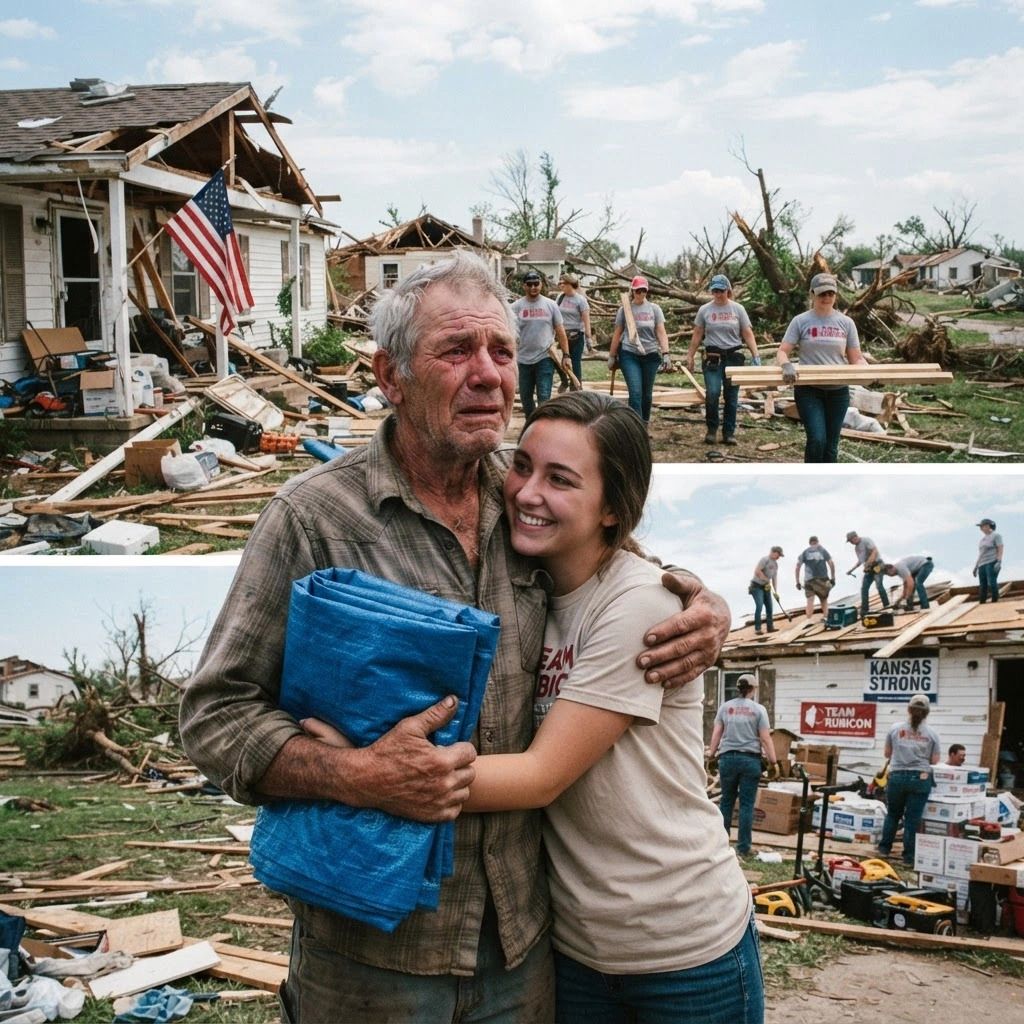 He asked for a tarp. Strangers gave him a reason to hope.